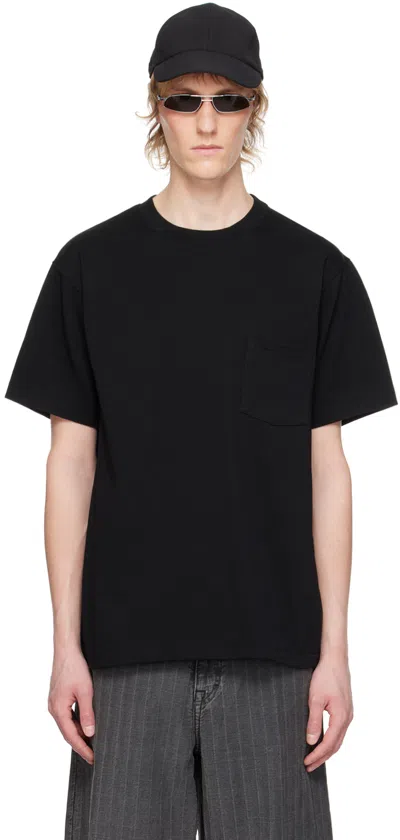 N.hoolywood Black Patch Pocket T-shirt