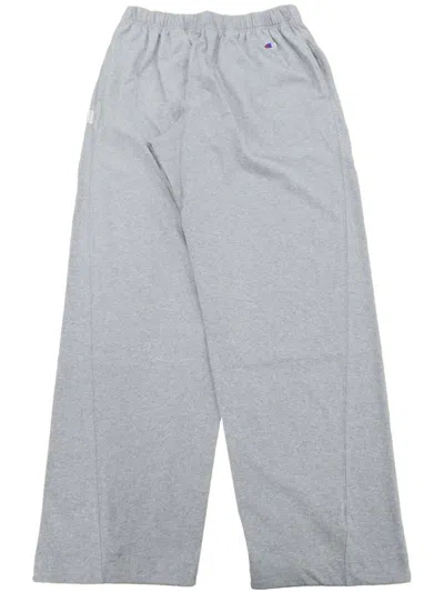 N.hoolywood Cotton Track Pants In Grey