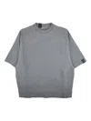 N.hoolywood Crew-neck Short-sleeve T-shirt In Gray