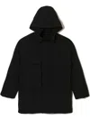 FLAP-POCKET HOODED JACKET