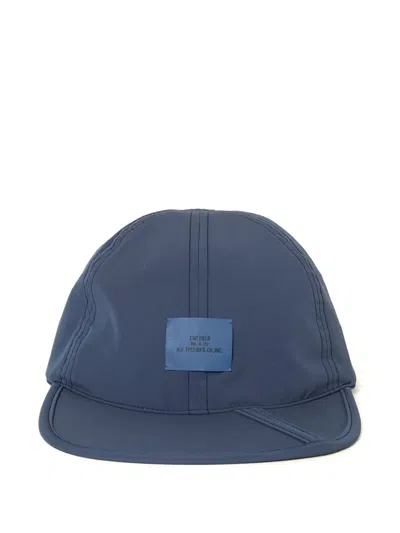 N.hoolywood Logo-patch Cap In 蓝色