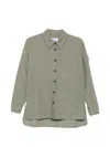 Niū Check-pattern Button-up Shirt In Green