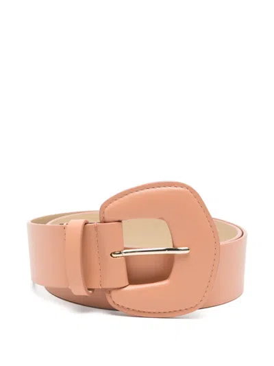 Niū Covered Buckle Belt In Pink