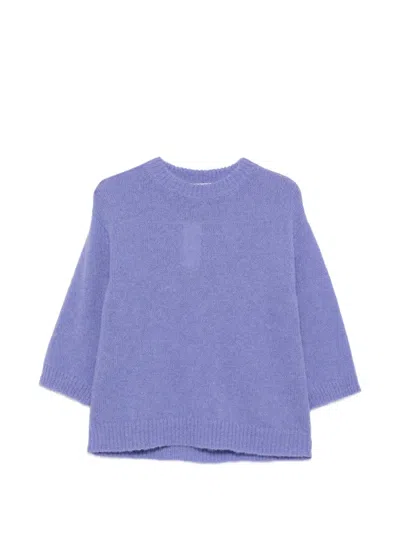 Niū Crew-neck Sweater In Purple