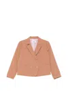 Niū Double-breasted Jacket In Pink