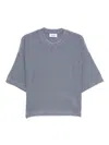 Niū Glitter-effect T-shirt In Gray
