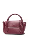 Niū Jeanne Top-handle Leather Tote Bag In Purple