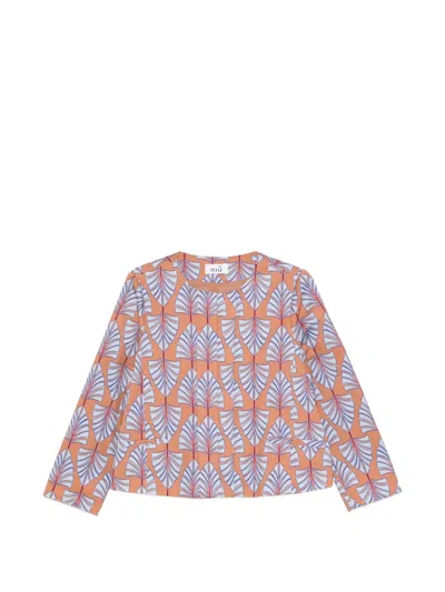 Niū Leaf-print Jacket In Multi