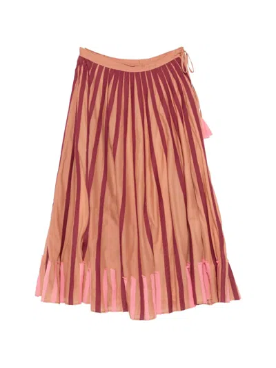 Niū Striped Maxi Skirt In Multi