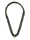 Niū ティアドロップ ネックレス In Black