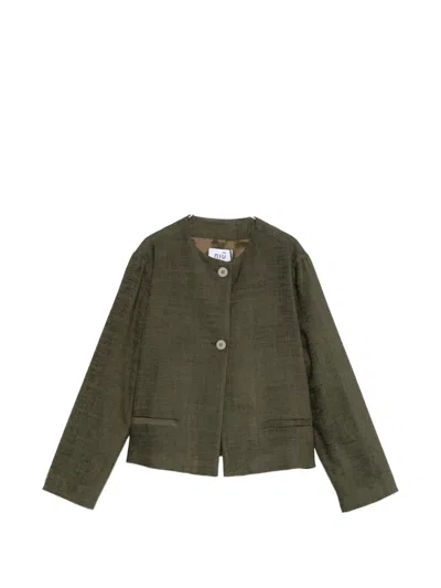 Niū Textured-finish Button-fastening Jacket In Multi