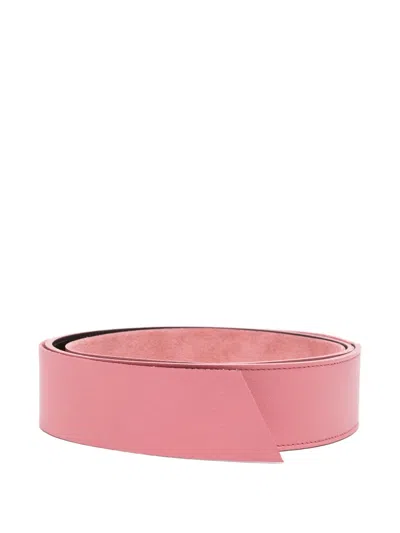 Niū Tie-fastening Belt In Pink