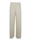 Niū Niu Wide Leg Denim Jeans In White