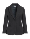 Niū Woman Blazer Black Size L Polyester