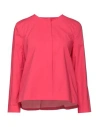 Niū Woman Blazer Fuchsia Size M Cotton, Elastane In Pink