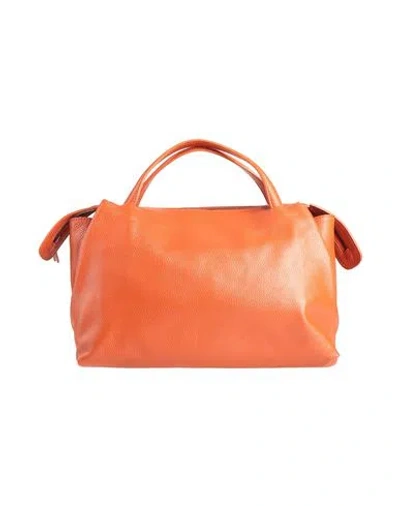 Niū Woman Handbag Rust Size - Leather In Red