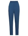 Niū Woman Pants Blue Size L Polyester, Viscose, Elastane In Blue