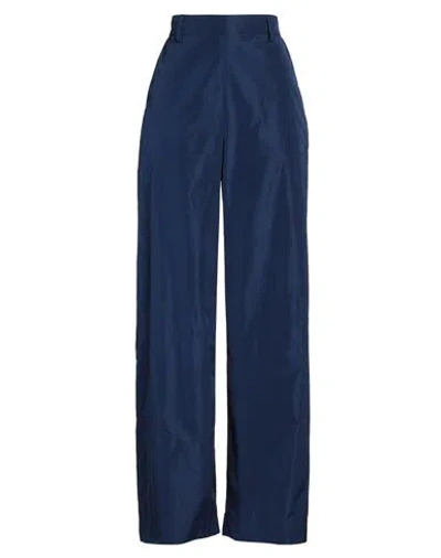 Niū Woman Pants Blue Size M Polyester