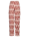 Niū Woman Pants Brown Size Xl Cotton, Elastane