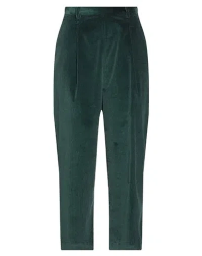 Niū Woman Pants Dark Green Size Xs Cotton