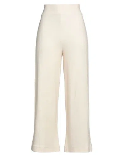 Niū Woman Pants Ivory Size S Viscose, Polyamide, Elastane In White