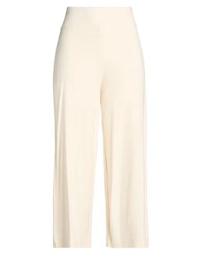 Niū Woman Pants Ivory Size Xl Viscose, Polyamide, Elastane In Pink