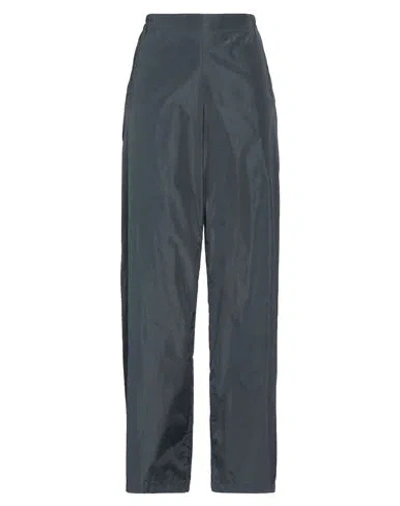 Niū Woman Pants Lead Size M Polyester, Cotton In Grey