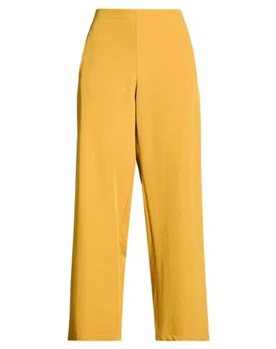Niū Woman Pants Marigold Size S Polyester, Elastane