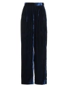 Niū Woman Pants Midnight Blue Size L Acetate, Polyester In Blue
