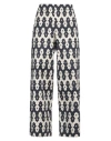 Niū Woman Pants Navy Size Xl Cotton, Elastane In Navy