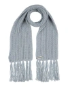 Niū Woman Scarf Sky Blue Size - Acrylic, Alpaca Wool, Wool, Viscose In Blue