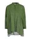 Niū Woman Shirt Green Size Xl Cotton