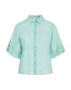 Niū Woman Shirt Light Green Size M Cotton