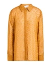 Niū Woman Shirt Mandarin Size L Polyester
