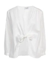 Niū Woman Shirt White Size Xl Cotton
