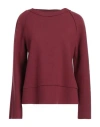 Niū Woman Sweater Garnet Size M Virgin Wool, Polyamide In Red