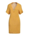 Niū Woman Sweater Marigold Size L Acrylic, Polyamide, Alpaca Wool, Viscose, Polyester In Yellow