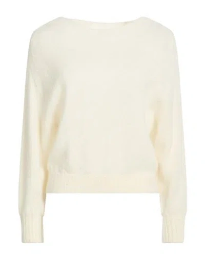 Niū Woman Sweater Off White Size S Alpaca Wool, Polyamide, Virgin Wool
