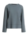 Niū Woman Sweater Pastel Blue Size M Virgin Wool, Polyamide