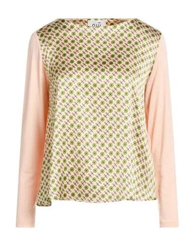 Niū Woman Top Beige Size Xs Silk, Elastane, Modal In Pink