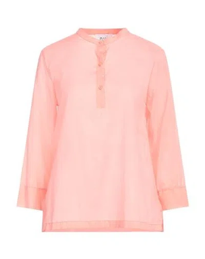 Niū Woman Top Salmon Pink Size Xl Cotton