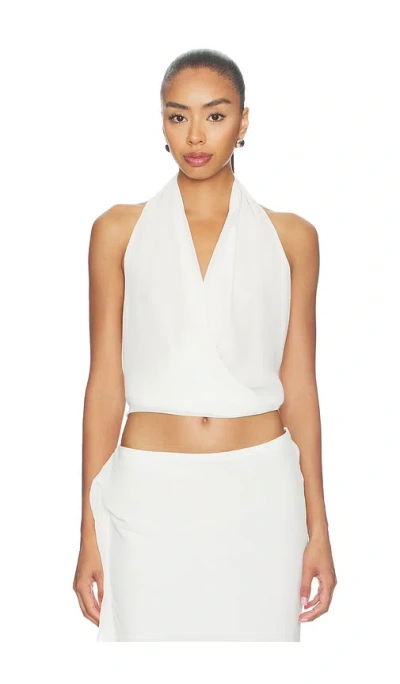 Nia Alessandro Top In White