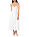 Nia Alice Dress In White