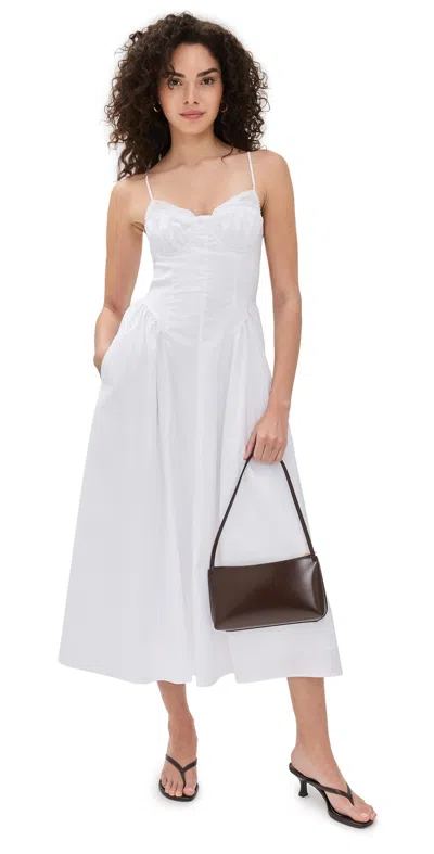 Nia Alice Dress White