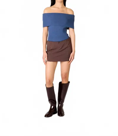 Nia Anne Marie Sweater In Blue