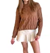 Nia Ariana Sweater In Brown In Brown