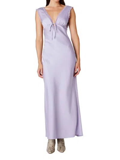 Nia Aurelie Dress In Lilac In Blue