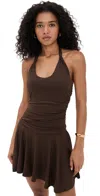 Nia Bailey Dress Espresso In Brown