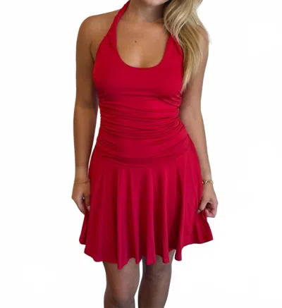 Nia Bailey Mini Dress In Red