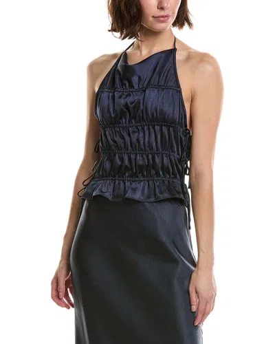 Nia Balboa Top In Blue